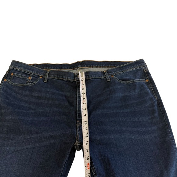 LEVIS 541 Athletic Taper Stretch Big & Tall 88% Cotton Dark Jeans 52x29 #564‎ - Picture 6 of 11